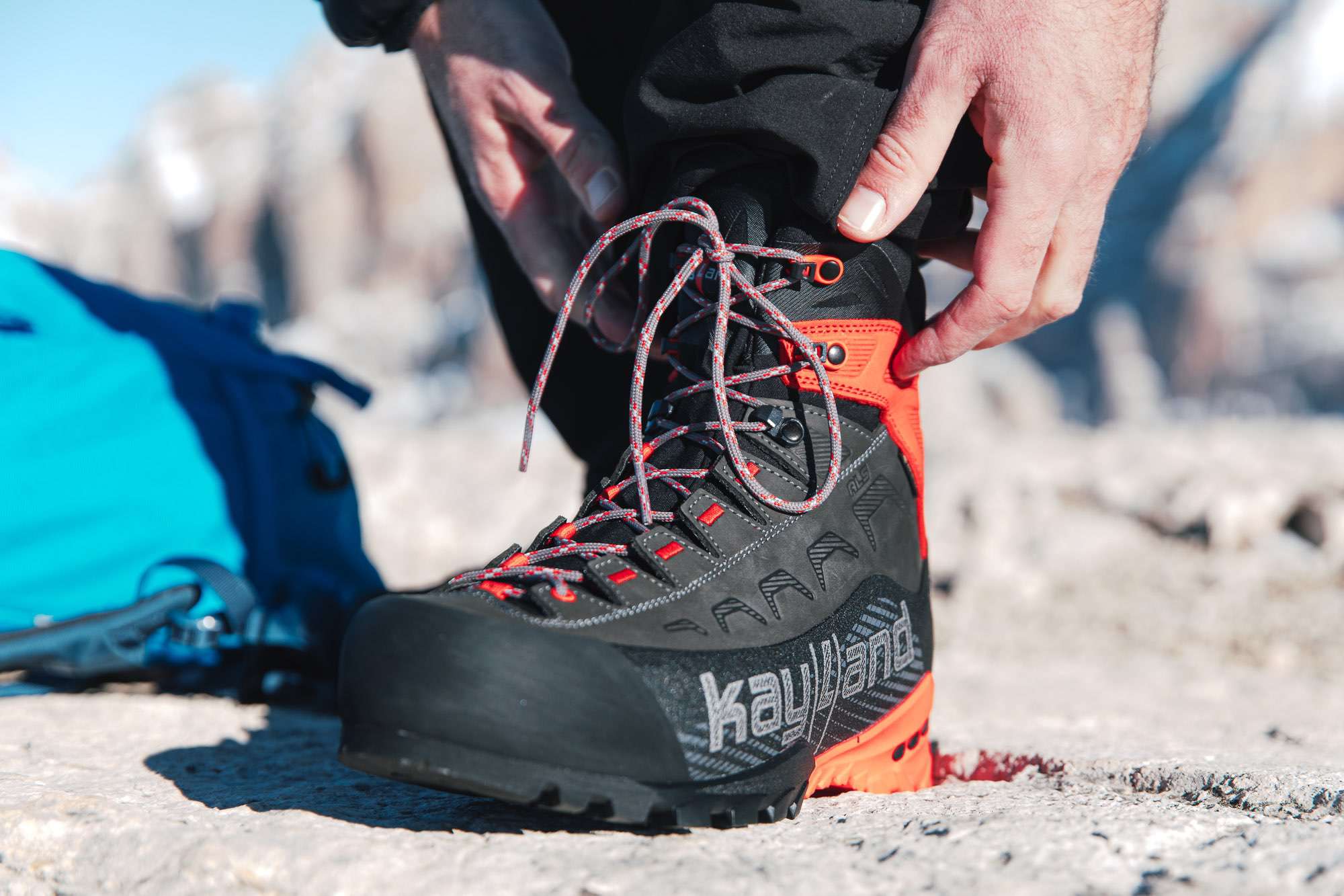 ΑΡΒΥΛΑ KAYLAND STELLAR NUBUCK GTX Grey-Red